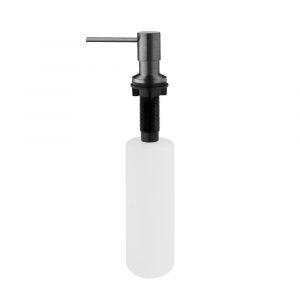 Dosador para Detergente Embutido Inox 500 ml (Flat Grafite Fosco)