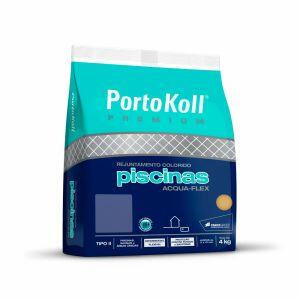 Rejunte Portokoll Premium para Piscinas Aqua-Flex 4 kg (Grafite)