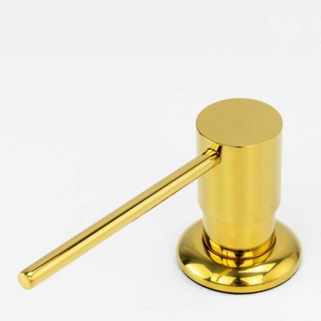 Dosador para Detergente Embutido Metal Line Dourado
