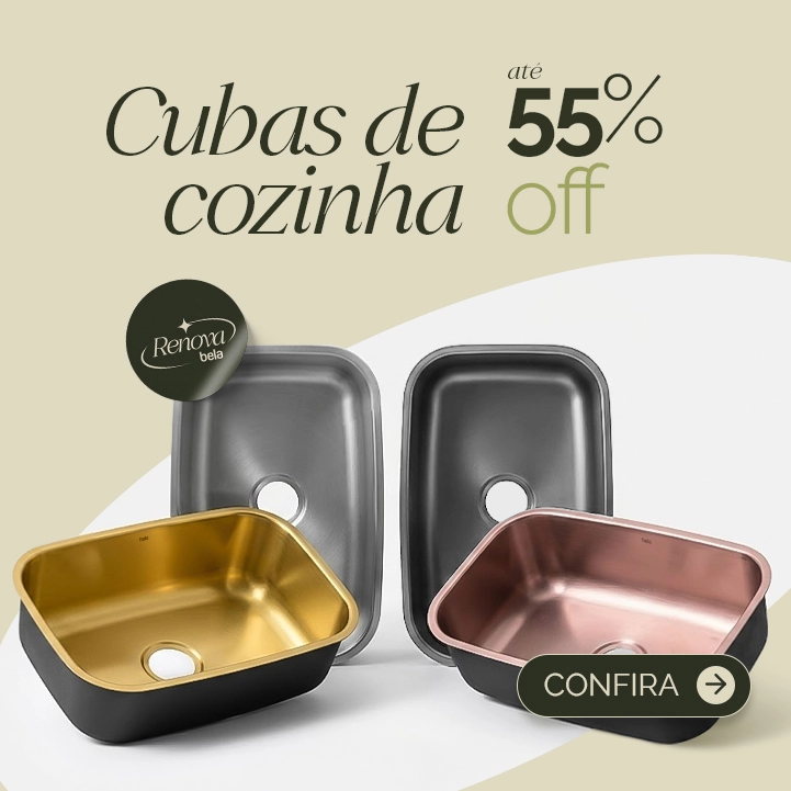 Descontos de até 55% Banner Descontos de até 55%