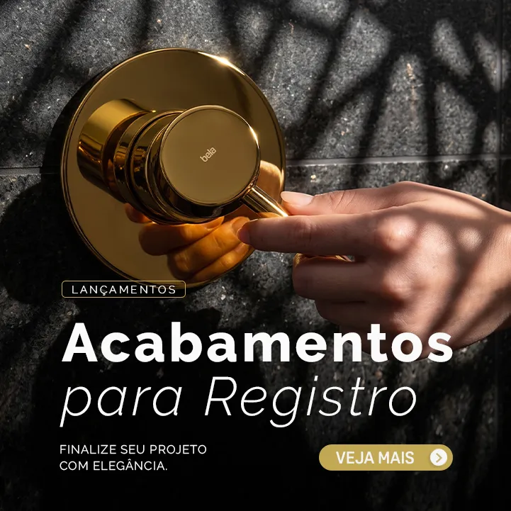 Banner Lançamentos acabamentos de registro