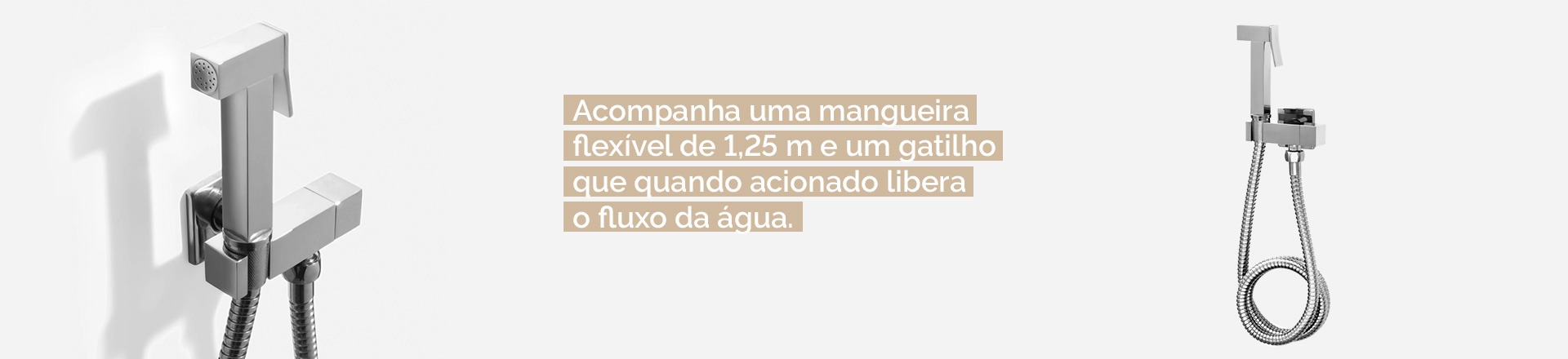 Ducha Higiênica Elba Cromada