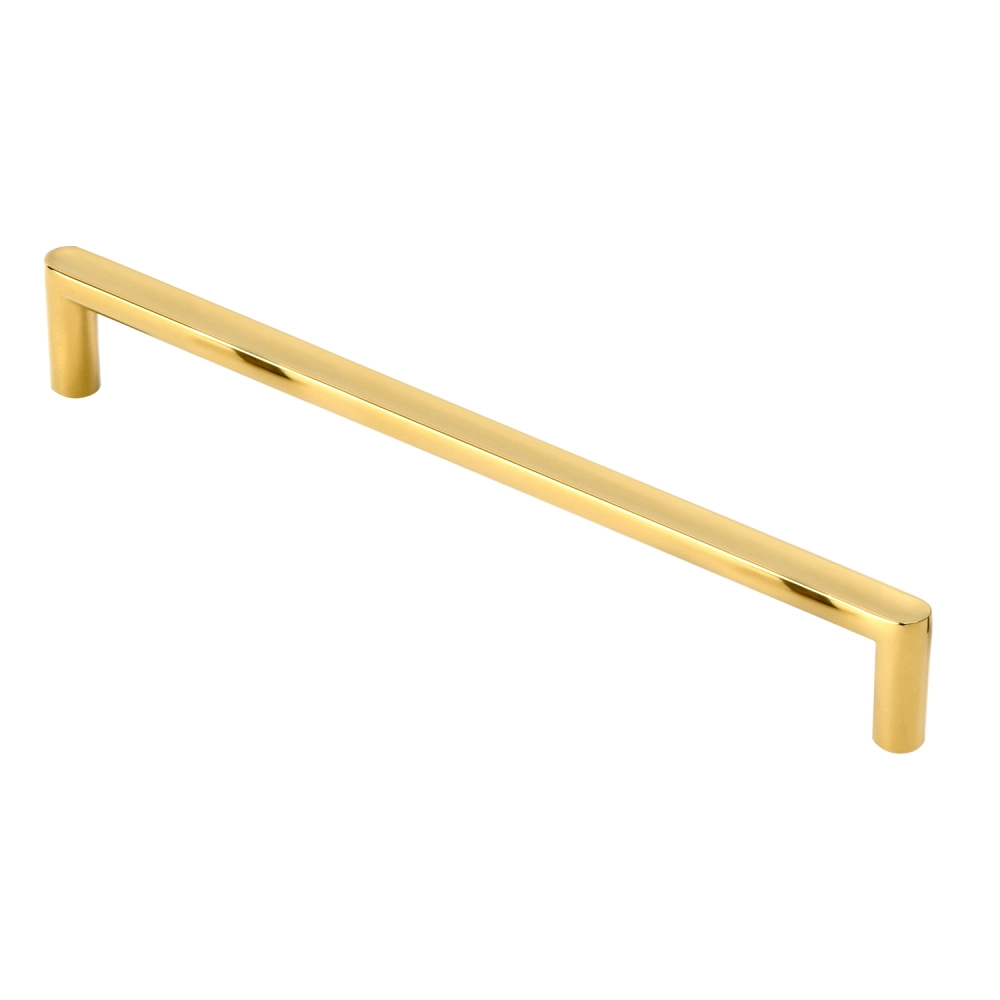 Puxador para Móvel Alça Sobrepor 192 mm Zamac (Cartago Dourado