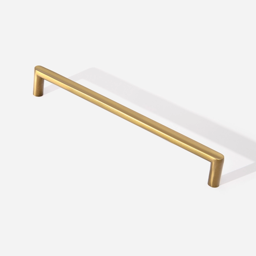 Puxador para Móvel Alça Sobrepor 192 mm Zamac (Cartago Dourado