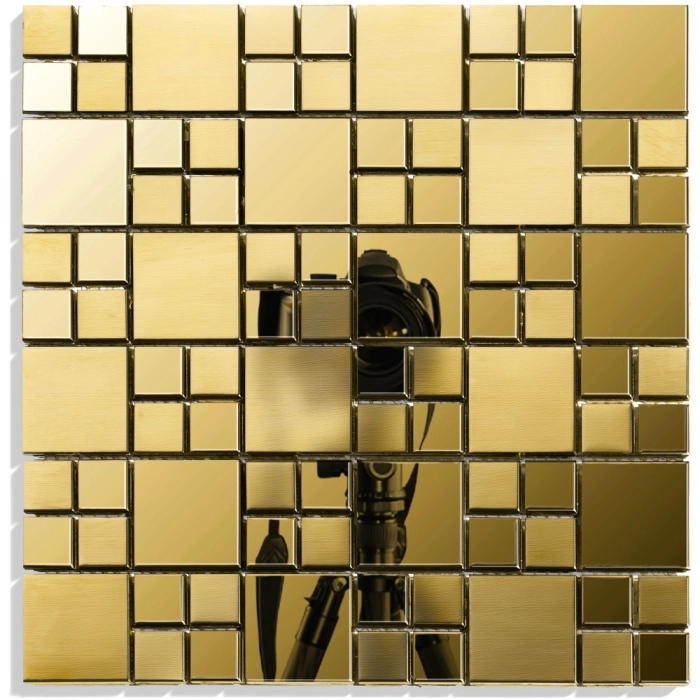 produto de atributo Dourado Espelhado