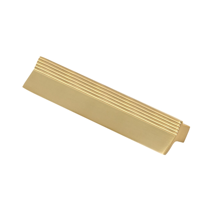 Puxador para Móvel Alça Sobrepor 96 mm Zamac (Troia Dourado