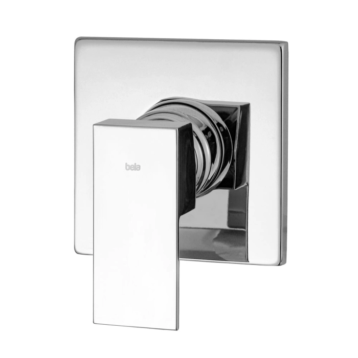 AMQD-0103-DD Acabamento Monocomando Base Deca e Docol Baixa (Quadria Cromado)