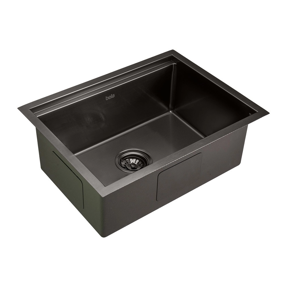 Cuba Workstation de Cozinha Inox 54x41 cm (Kyoto Grafite Fosca