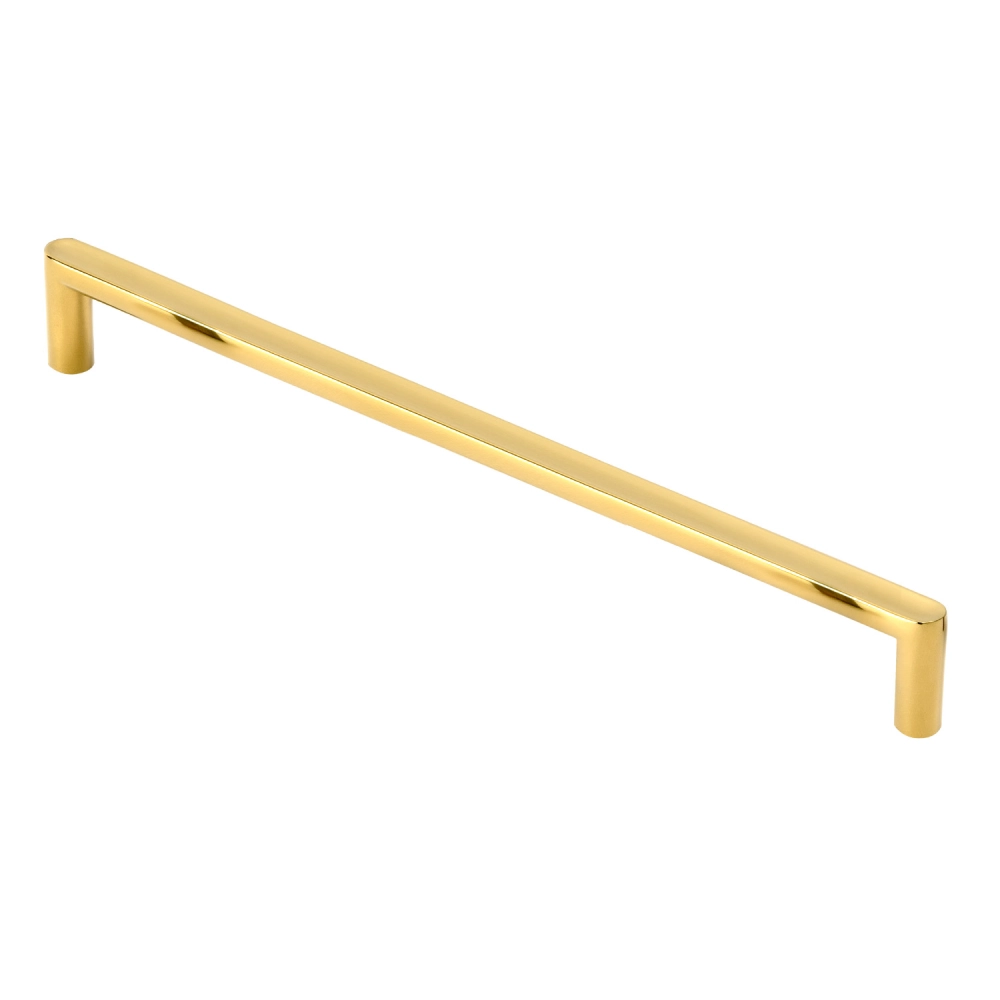 Puxador para Móvel Alça Sobrepor 224 mm Zamac (Cartago Dourado