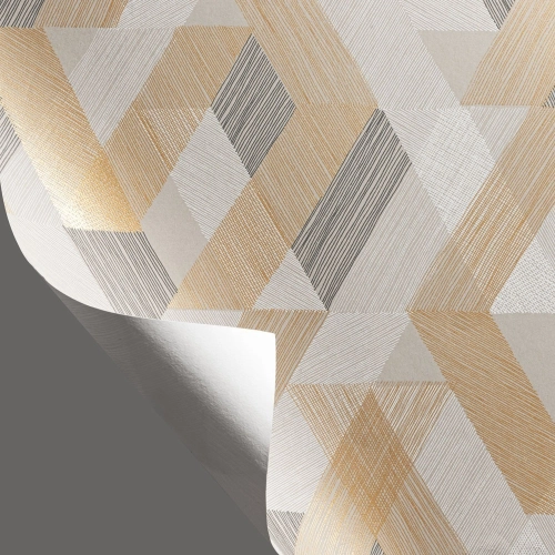 Papel de Parede Geométrico Lavável 10,00 x 0,53 m (Creativo Tre) Produto Papel de Parede Geométrico Lavável 10,00 x 0,53 m (Creativo Tre)