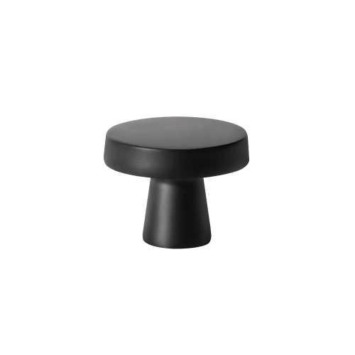 Puxador para Móvel Ponto Zamac (Pompeia Preto Fosco) Produto Puxador para Móvel Ponto Zamac (Pompeia Preto Fosco)
