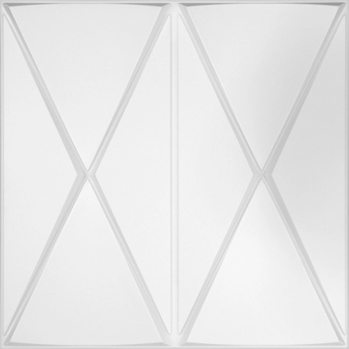 Placa 3D Dubai Auto Adesivo 50x50 cm (Branco) Produto Placa 3D Dubai Auto Adesivo 50x50 cm (Branco)