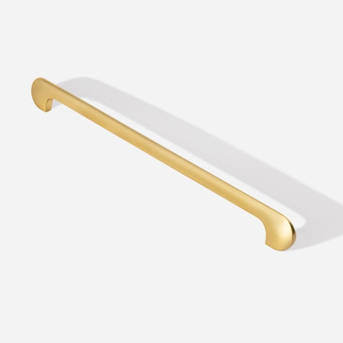 Puxador para Móvel Alça Sobrepor 256 mm Zamac (Pompeia Dourado Fosco) Produto Puxador para Móvel Alça Sobrepor 256 mm Zamac (Pompeia Dourado Fosco)