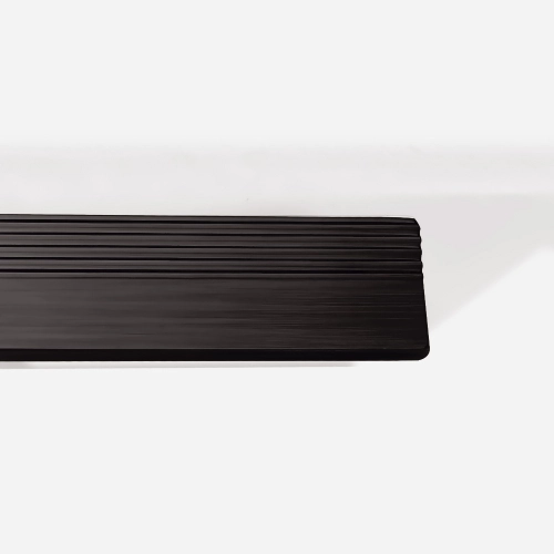 Puxador para Móvel Alça Sobrepor 96 mm Zamac (Troia Preto Fosco) - Outlet Produto Puxador para Móvel Alça Sobrepor 96 mm Zamac (Troia Preto Fosco) - Outlet