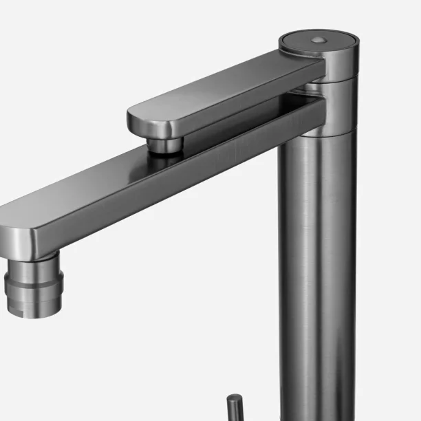 Produto Torneira Monocomando Giratória de Filtro (Ibiza Grafite Fosca) - Outlet