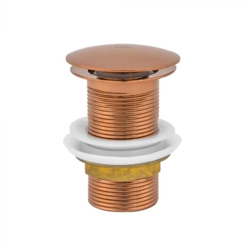 V&aacute;lvula Click de Inox para Cubas (Ros&eacute; Gold)