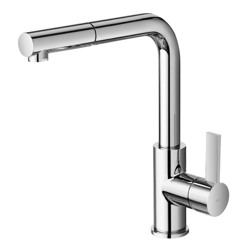 Torneira Monocomando Gourmet de Cozinha (Chipre Cromada)