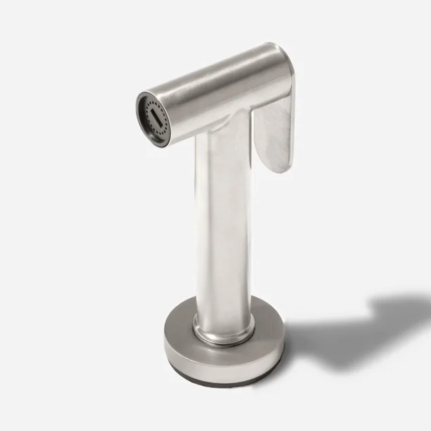 Torneira Monocomando com Ducha de Cozinha (Fiji Escovada) - Outlet Produto Torneira Monocomando com Ducha de Cozinha (Fiji Escovada) - Outlet