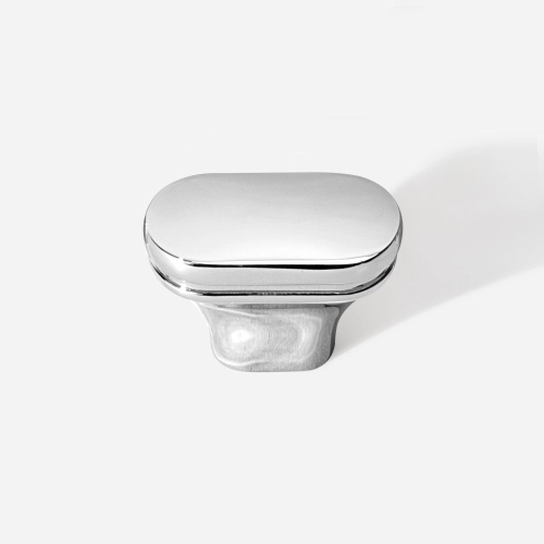 Produto Puxador para Móvel Ponto Zamac (Memphis Cromado) - Outlet 