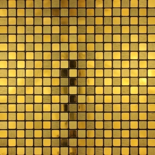 Pastilhas Adesivas Met&aacute;licas (Ouro)