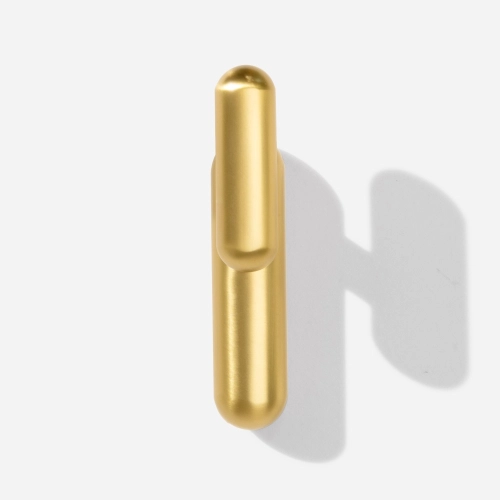 Produto Cabide com Gancho de Parede Zamac (Moema Dourado Fosco)