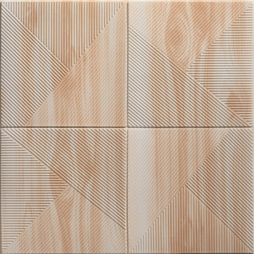 Produto Painel 3D Vértice Adesivo 70x70x0,8 cm (Latte)