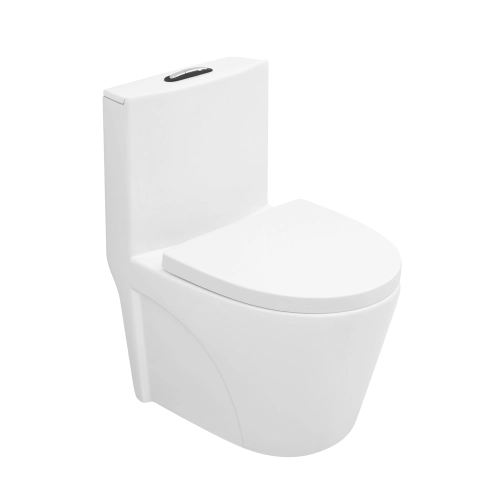 Vaso Sanit&aacute;rio Monobloco Kit Completo (Athens Branco)