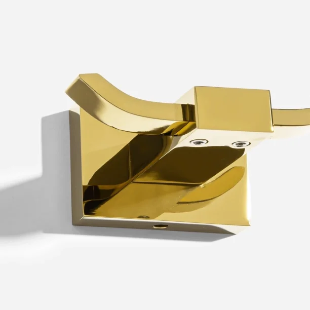 Produto Cabide com Gancho Duplo (Mondrian Dourado)