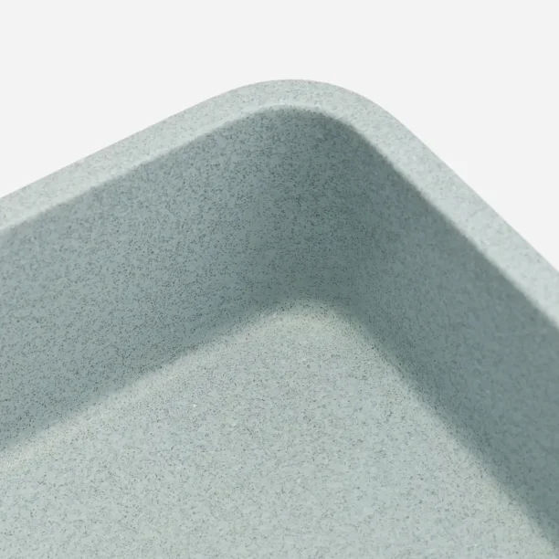 Produto Cuba de Banheiro Concreto Apoio Retangular 40 cm (Moran Granilite Hortelã)