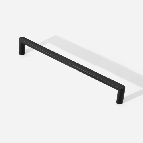 Produto Puxador para Móvel Alça Sobrepor 192 mm Zamac (Cartago Preto Fosco)