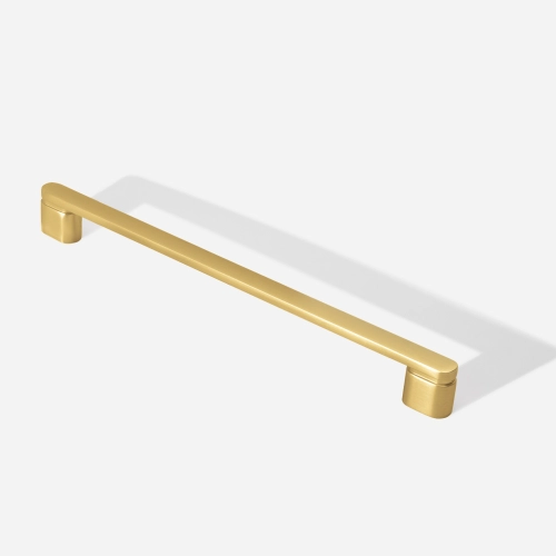Puxador para Móvel Alça Sobrepor 224 mm Zamac (Memphis Dourado Fosco) Produto Puxador para Móvel Alça Sobrepor 224 mm Zamac (Memphis Dourado Fosco)