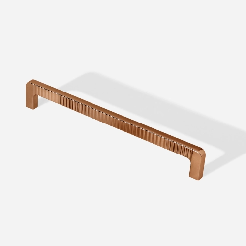 Puxador para Móvel Alça Sobrepor 192 mm Zamac (Petra Rosé Gold) Produto Puxador para Móvel Alça Sobrepor 192 mm Zamac (Petra Rosé Gold)