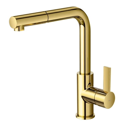 Torneira Monocomando Gourmet de Cozinha (Chipre Dourada) - Outlet Produto Torneira Monocomando Gourmet de Cozinha (Chipre Dourada) - Outlet