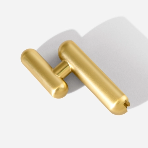 Produto Cabide com Gancho de Parede Zamac (Moema Dourado Fosco)
