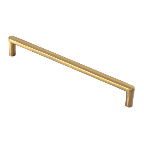 Puxador para Móvel Alça Sobrepor 192 mm Zamac (Cartago Dourado Fosco) Produto Puxador para Móvel Alça Sobrepor 192 mm Zamac (Cartago Dourado Fosco)