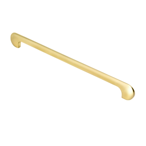 Produto Puxador para Móvel Alça Sobrepor 256 mm Zamac (Pompeia Ouro Fosco)