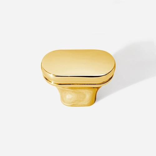 Produto Puxador para Móvel Ponto Zamac (Memphis Dourado)