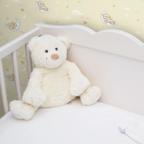 Produto Papel de Parede Infantil Amarelo Lavável 10,00 x 0,53 m (Bambini Due)