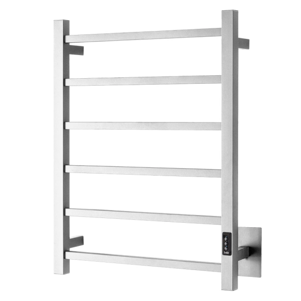 Produto Toalheiro Térmico 6 Barras Quadrado (Bardi Escovado)
