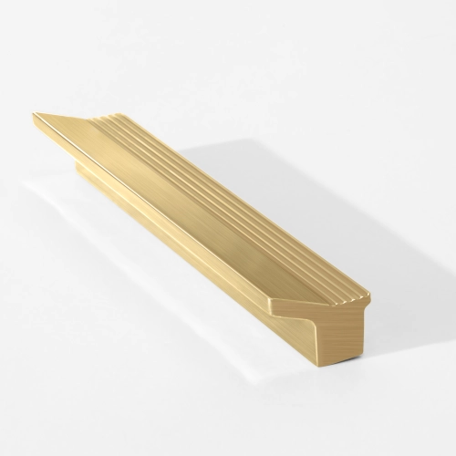 Puxador para Móvel Alça Sobrepor 96 mm Zamac (Troia Dourado Fosco) Produto Puxador para Móvel Alça Sobrepor 96 mm Zamac (Troia Dourado Fosco)