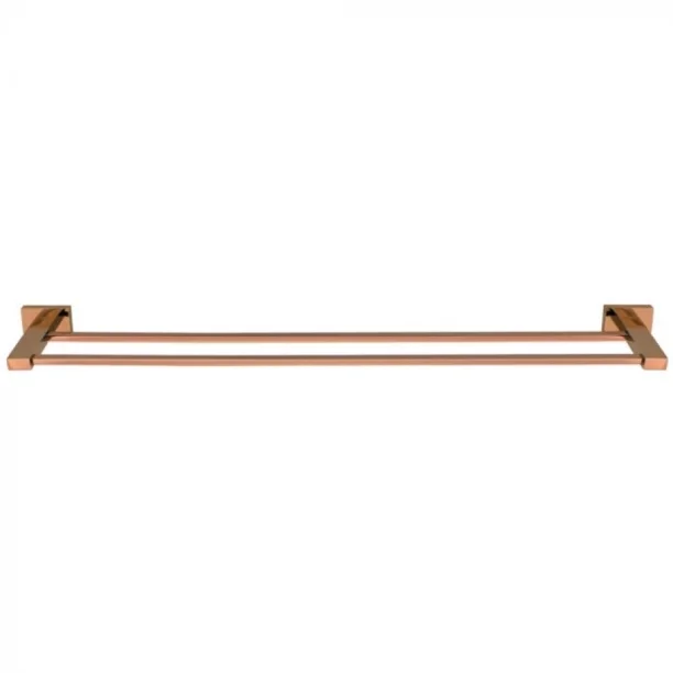 Porta Toalhas Duplo (Mondrian Rosé Gold) Produto Porta Toalhas Duplo (Mondrian Rosé Gold)