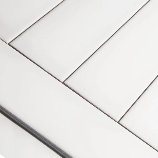 Pastilhas Cerâmicas Colors 6x24 cm (White) Produto Pastilhas Cerâmicas Colors 6x24 cm (White)
