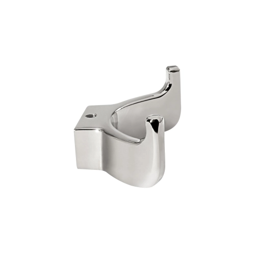 Cabide com Gancho Duplo de Parede Zamac (Batel Cromado)