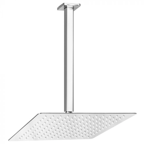 Ducha de Inox Quadrada 30x30 cm de Teto (Cromada)