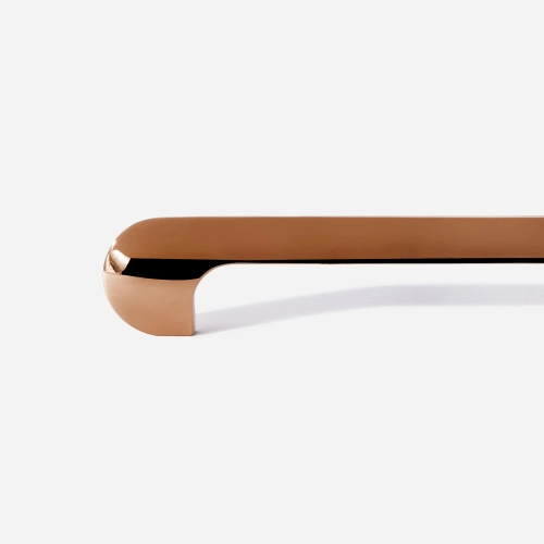 Produto Puxador para Móvel Alça Sobrepor 160 mm Zamac (Pompeia Rosé Gold)