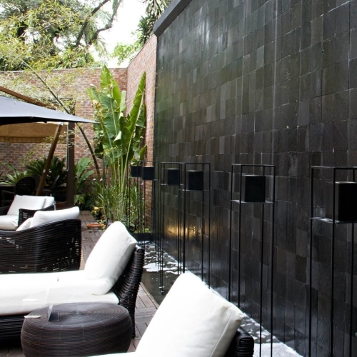 Pedra Hitam Lisa 10x10 cm - m² Produto Pedra Hitam Lisa 10x10 cm - m²