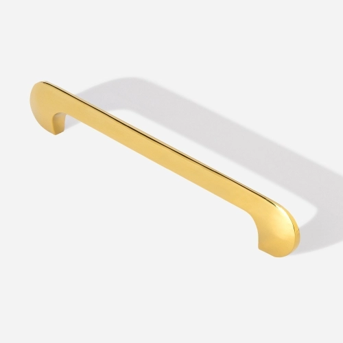 Puxador para Móvel Alça Sobrepor 160 mm Zamac (Pompeia Dourado) - Outlet Produto Puxador para Móvel Alça Sobrepor 160 mm Zamac (Pompeia Dourado) - Outlet
