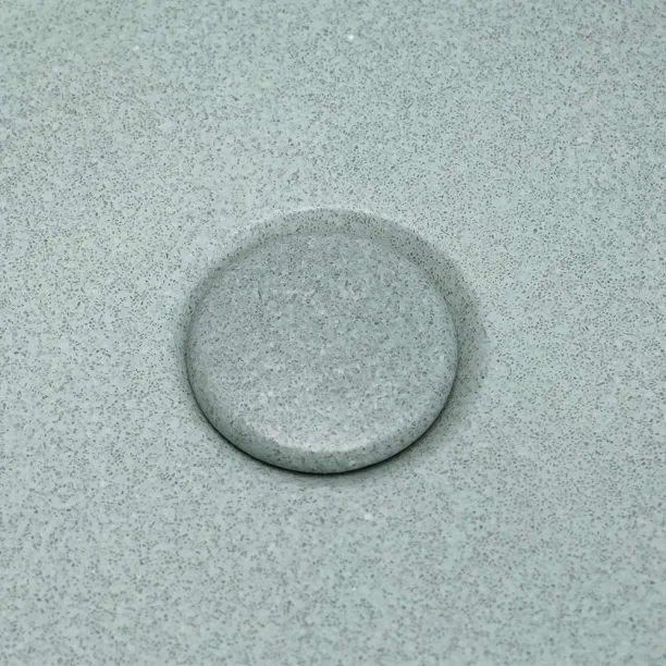 Cuba de Banheiro Concreto Apoio Elipse 40 cm (Francs Granilite Hortelã) Produto Cuba de Banheiro Concreto Apoio Elipse 40 cm (Francs Granilite Hortelã)