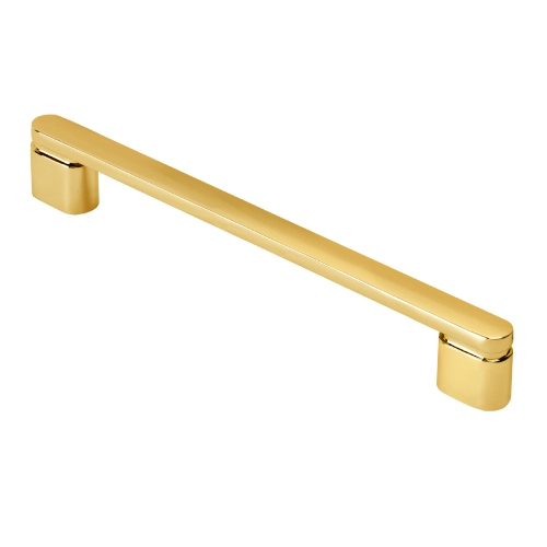 Puxador para Móvel Alça Sobrepor 160 mm Zamac (Memphis Dourado) Produto Puxador para Móvel Alça Sobrepor 160 mm Zamac (Memphis Dourado)