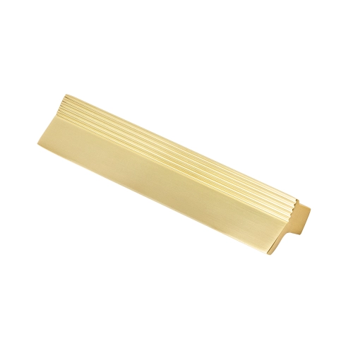Puxador para Móvel Alça Sobrepor 96 mm Zamac (Troia Ouro Fosco) Produto Puxador para Móvel Alça Sobrepor 96 mm Zamac (Troia Ouro Fosco)